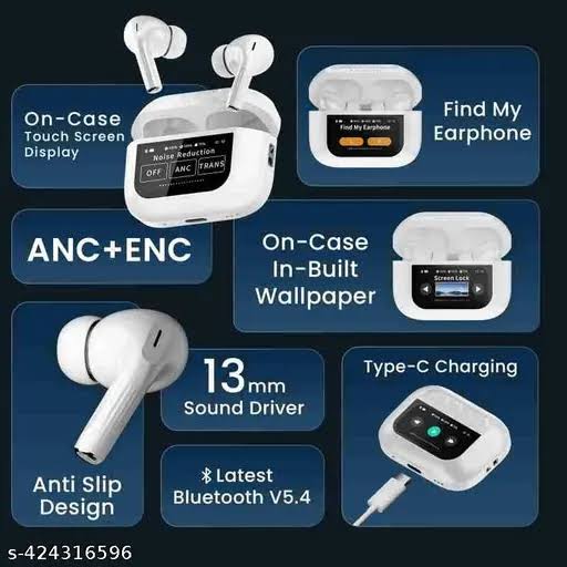 A9 Pro Wireless Earbuds – Sleek, Smart & Powerful!