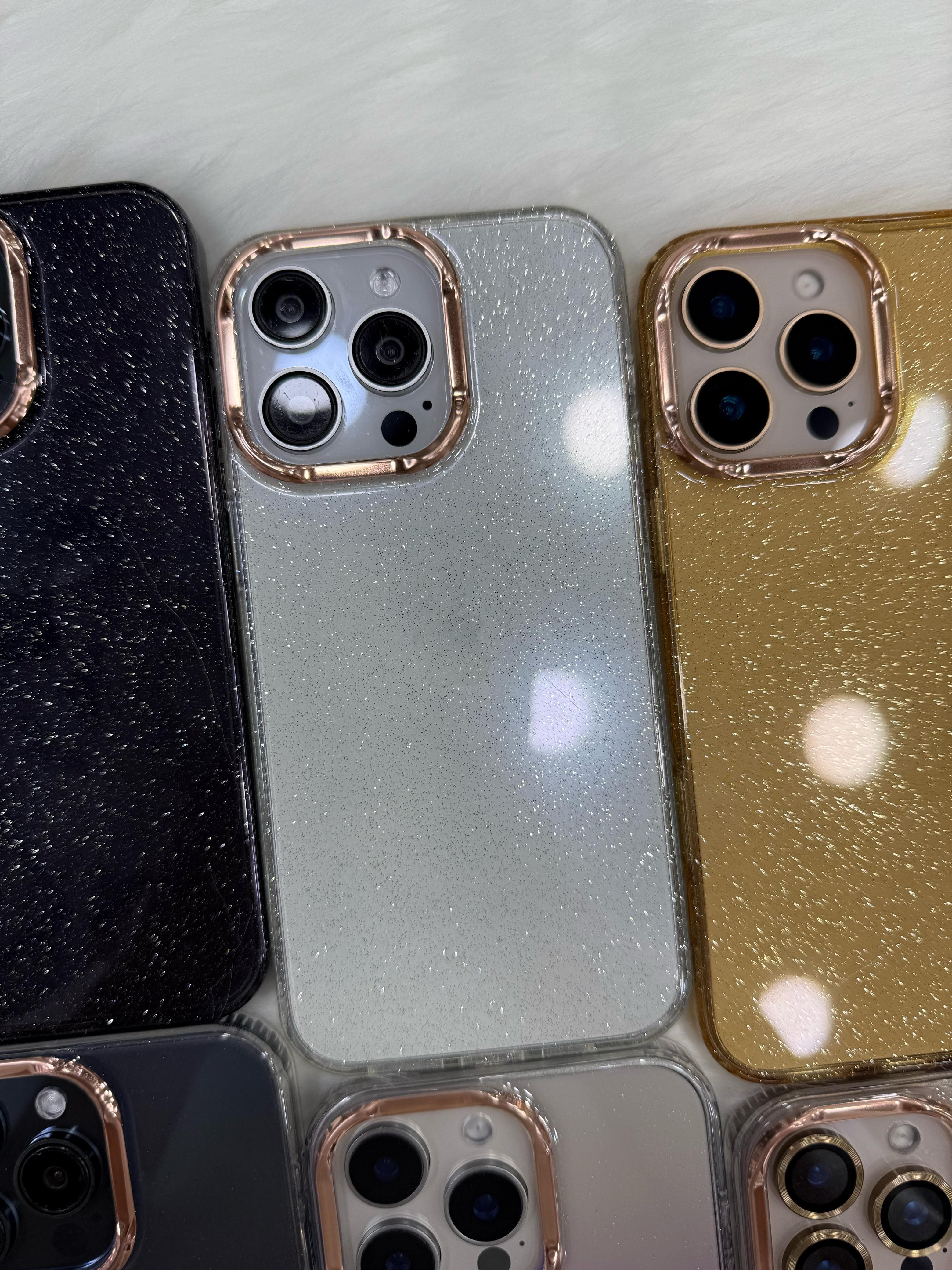 SHIMMER GLITTER ORIGNAL CASE FOR IPHONE SERIS