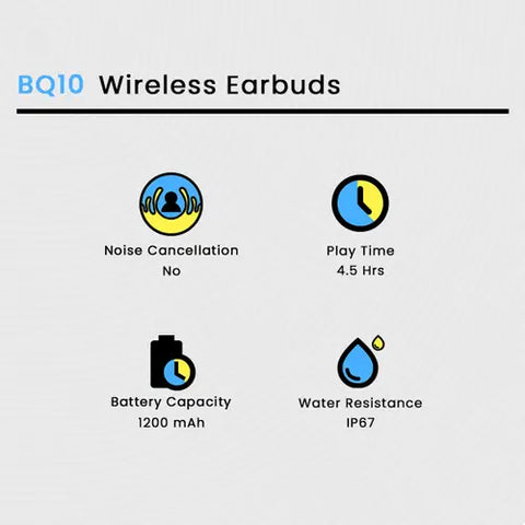 BQ10 Wireless Earbuds