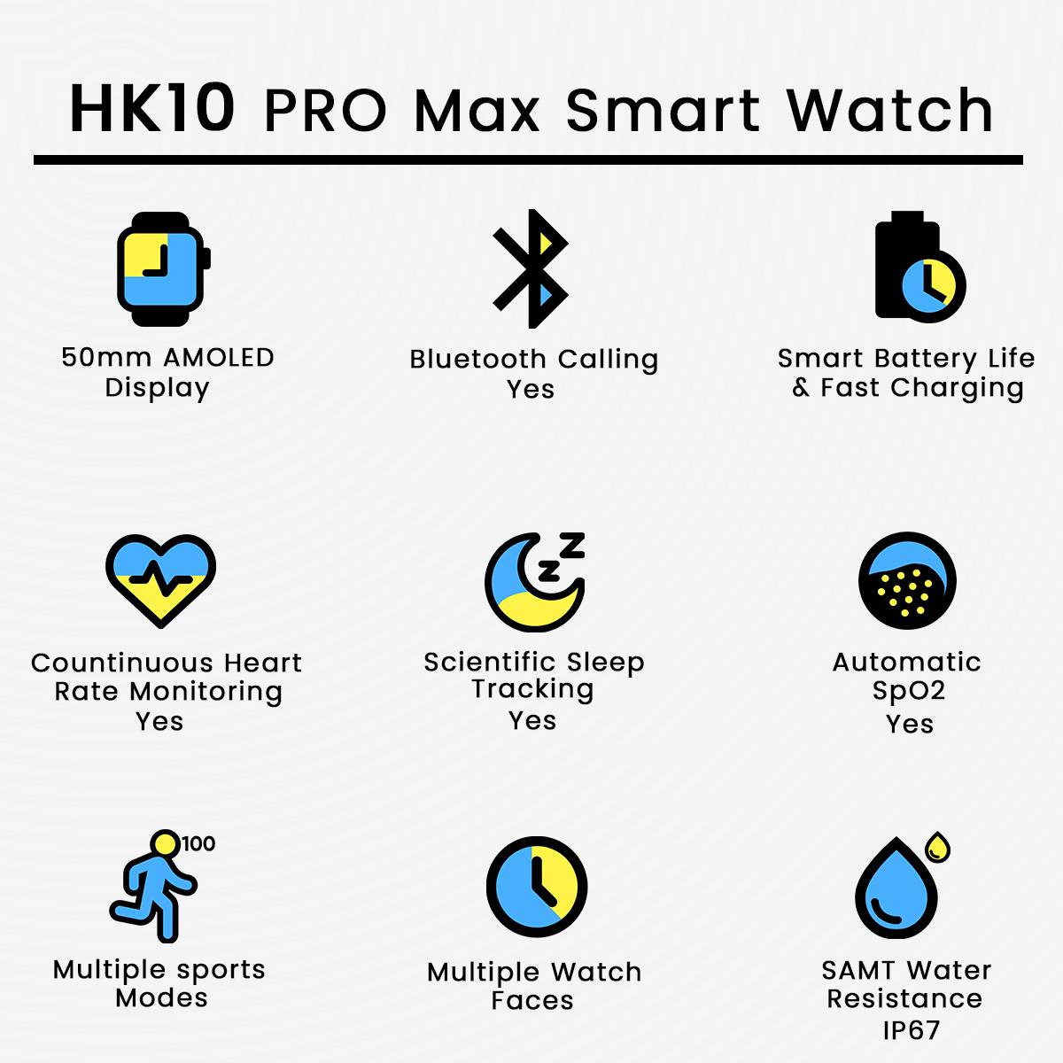HK10 PRO Max Smartwatch