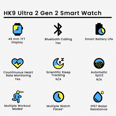 HK9 ULTRA2 Gen2 Smartwatch