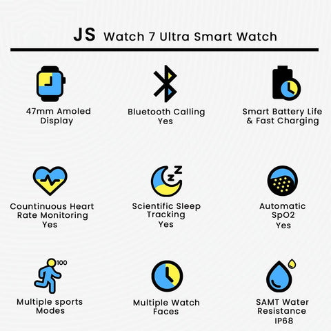 JS Watch 7 Ultra Smart Watch