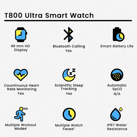 T800 Ultra Smart Watch