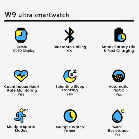 w9 ultra smartwatch