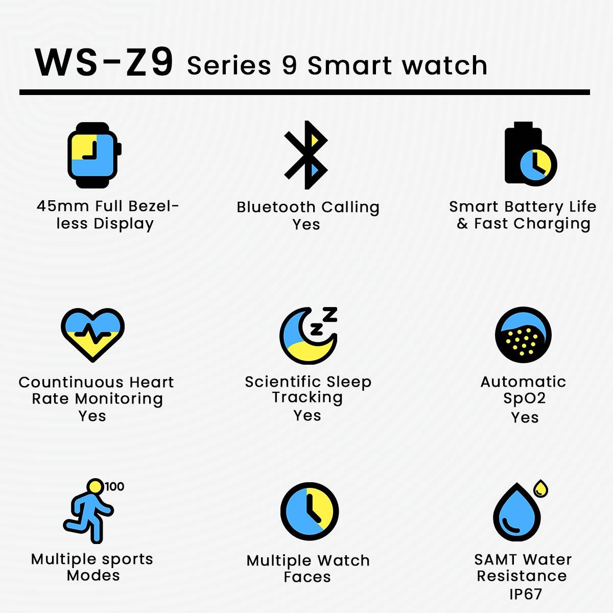 WS-Z9 Series 9 Smart watch